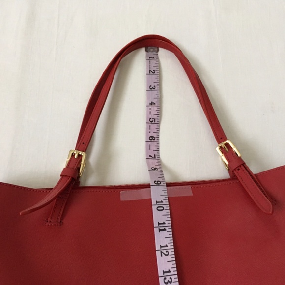 TORY BURCH Large York Tote Red - Picture 10 of 12